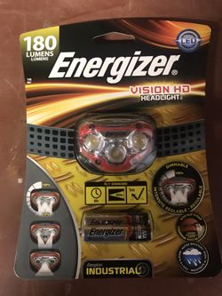 Energizer 180 lumens HD headlight