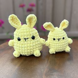 Yellow Bunny Family 🐰 
