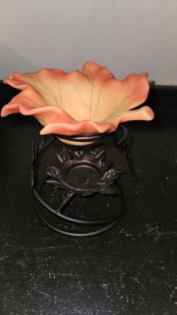 PartyLite Whispering Leaves Aroma Melts Warmer  BRAND NEW