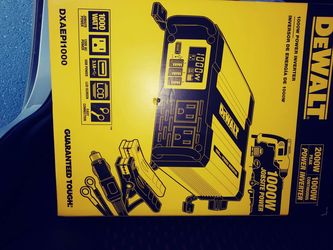 DeWalt power inverter