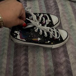 Girls Unicorn Converse