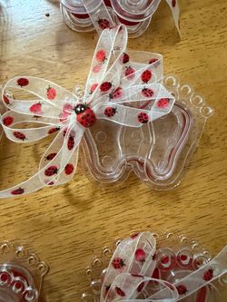 Ladybug Baby Shower Favor Boxes