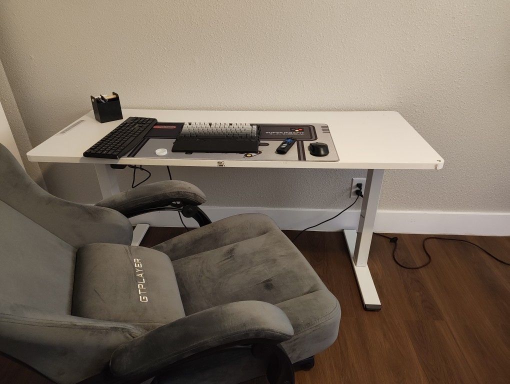 Height Adjustable Sturdy Heavyweight Office Desk