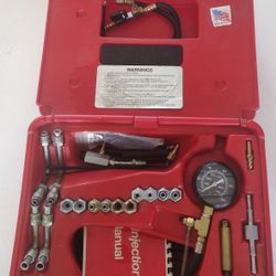 FUEL INJECTION PRESSURE TESTER GAUGE SET