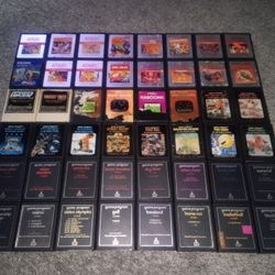 Atari 2600 Games Lot of 48 All Tested and Working See Pics NO END LABELS 