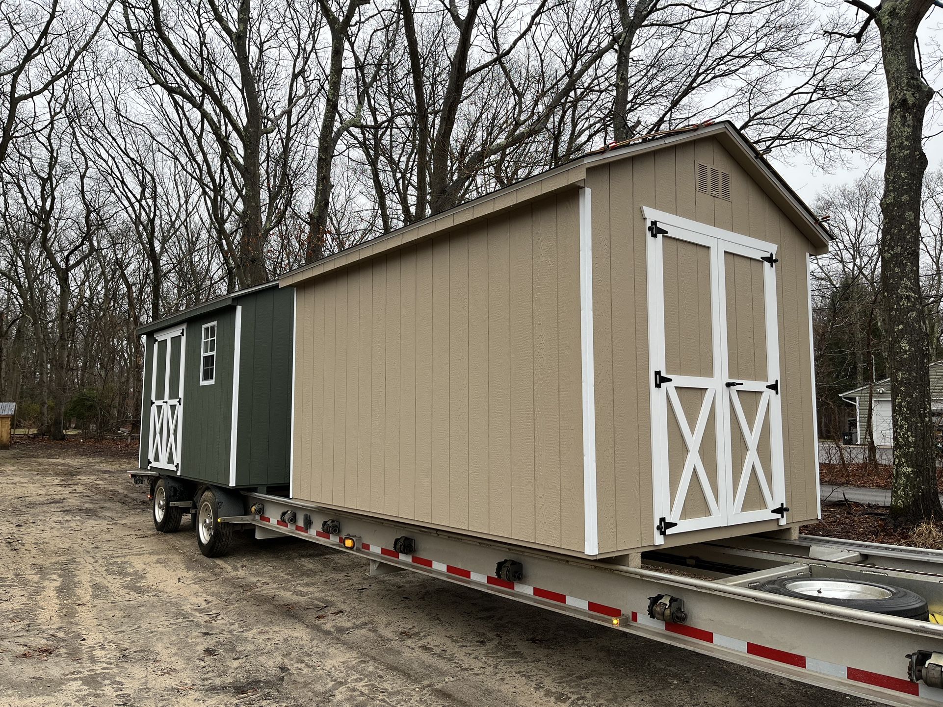 8x12 New Amish Built Shed