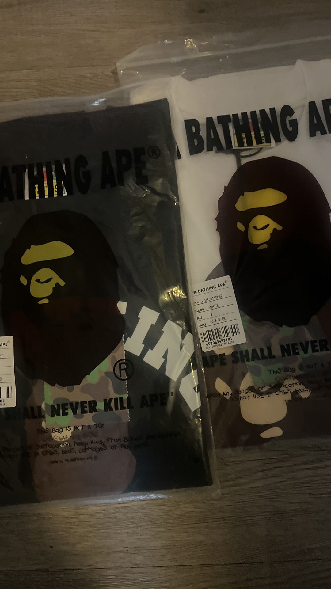 bape tee shirts 