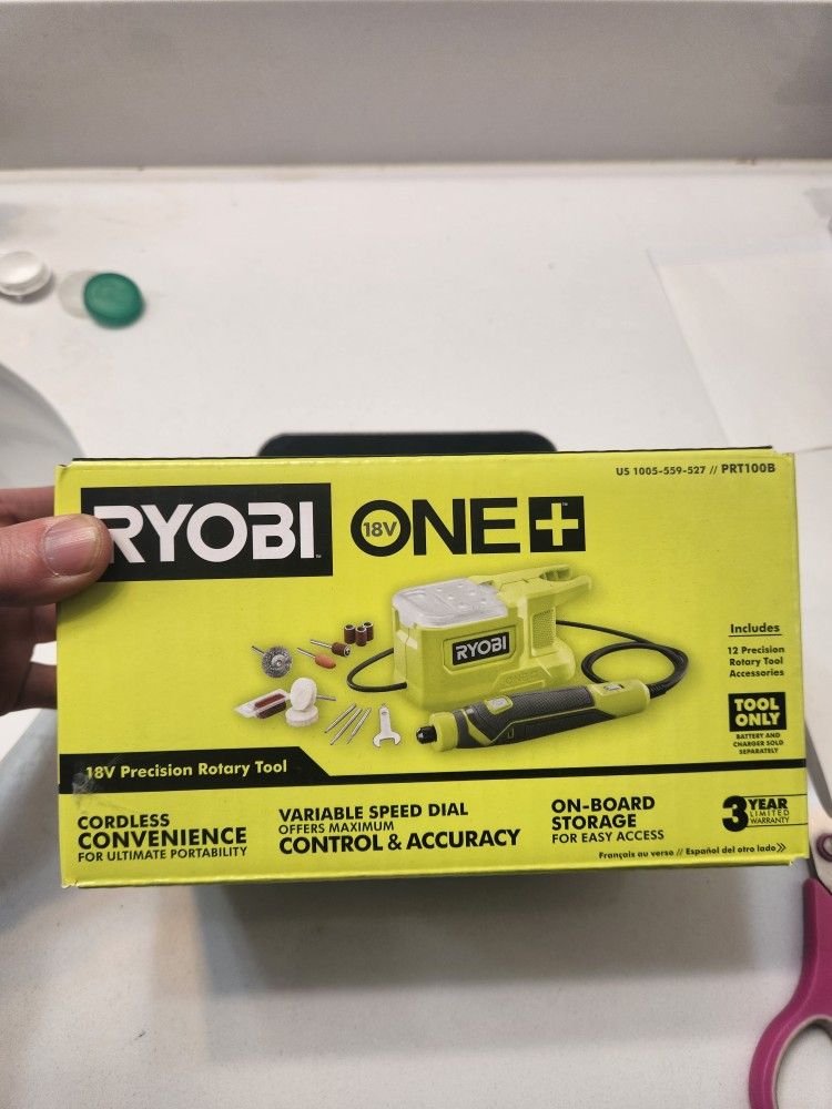 NEW Ryobi Rotary Tool 18v. Tool & Bits Only for Sale in Winchester, CA OfferUp