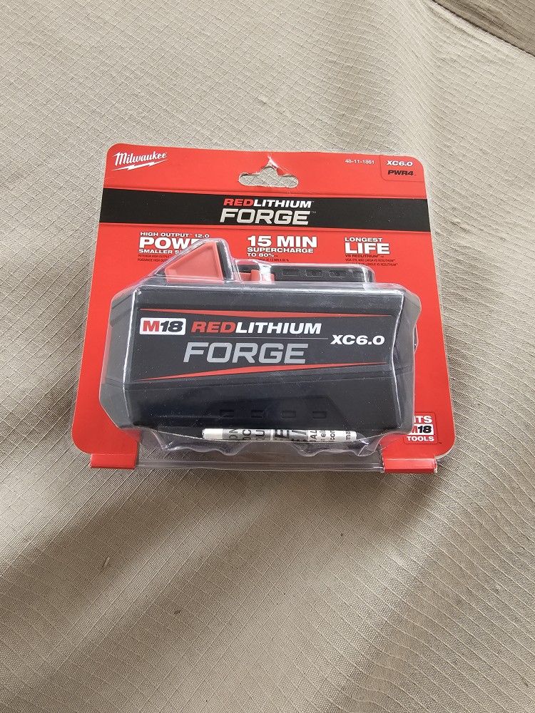 Milwaukee M18 Battery New 6.0 Forge New