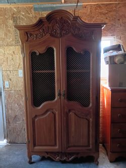 A beautiful French armoire