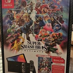 Nintendo SWITCH OLED only Used 1 Time