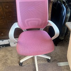 Pink Office Chair