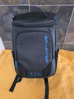 SPARTER Backpack Cooler Insulated Leak Proof 30 Can Capacity Black New w/tag