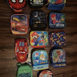 Cartoon Kids Lunch Bags 2 × $5