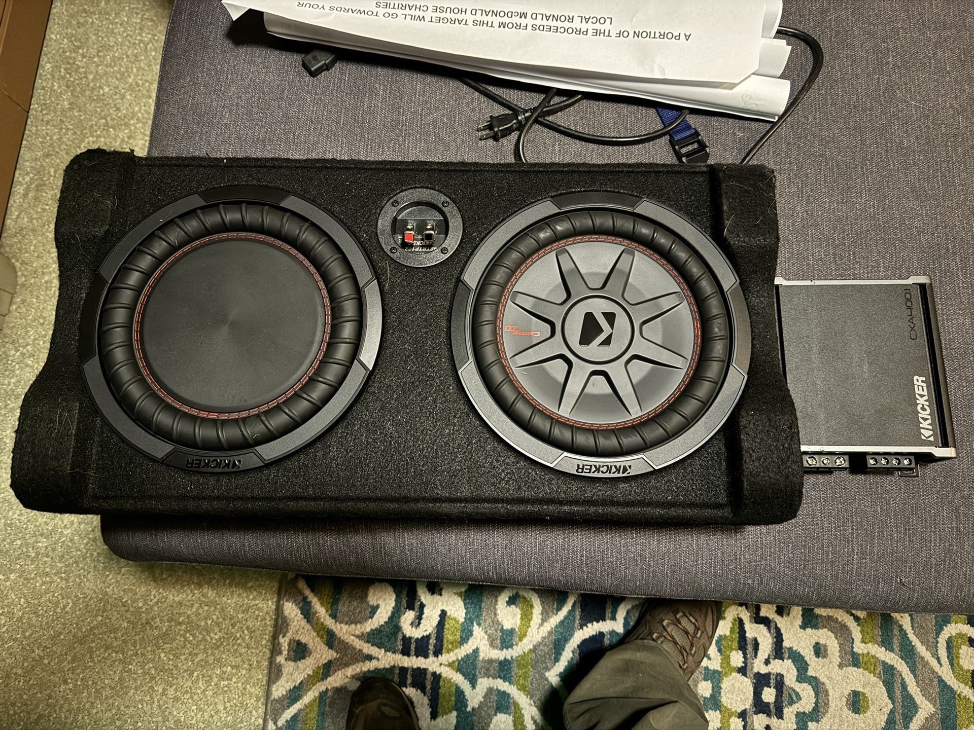 Dual 10” Subs
