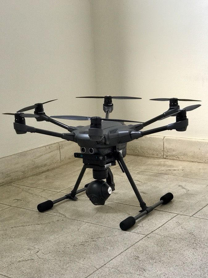 Yuneek Typhoon Yuneec Typhoon H pro with RealSense, GC03+ 4K camera, wand, backpack and all accessories