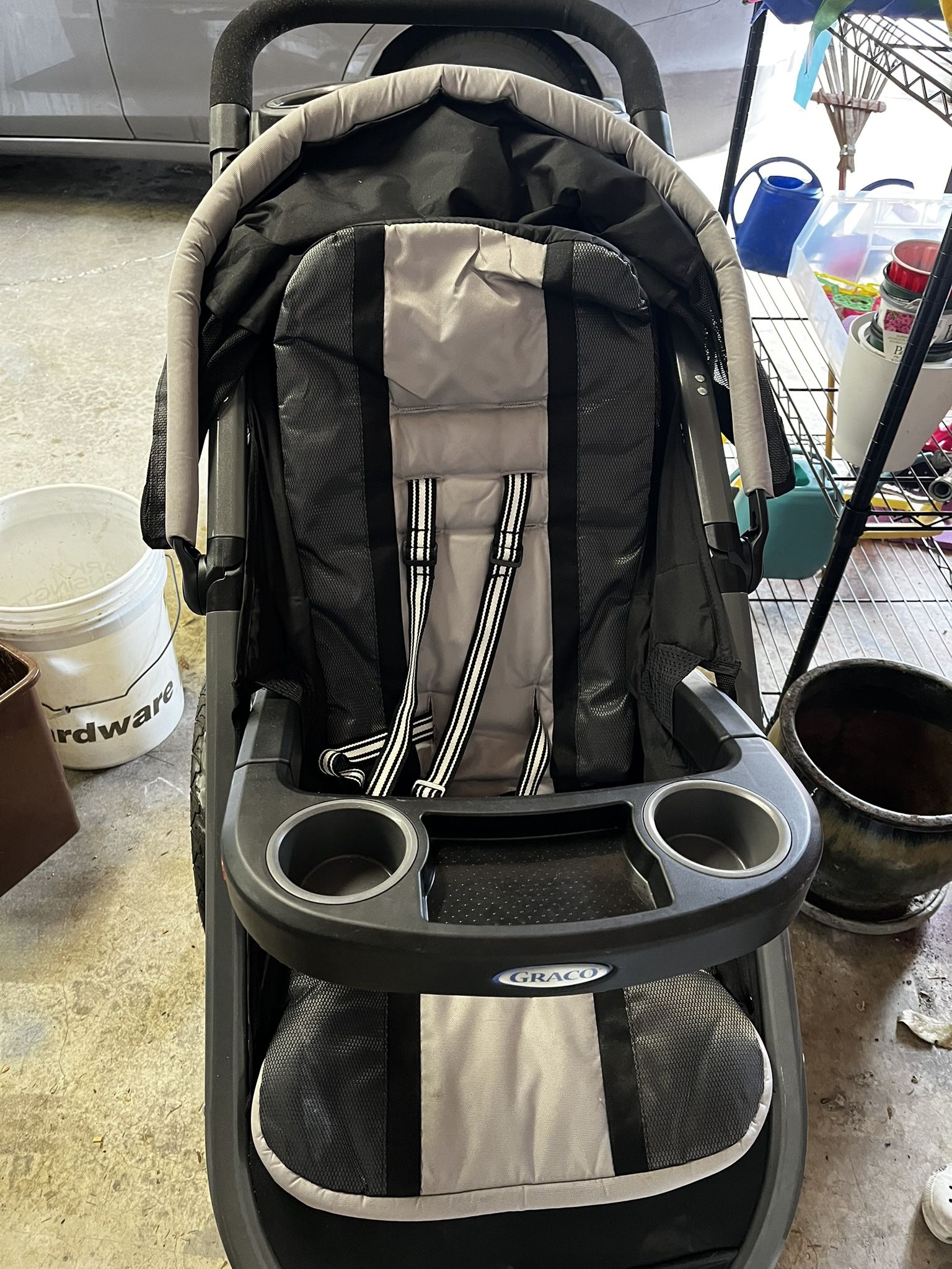 Graco FastAction Fold Jogger Stroller, Gotham, 37 lbs