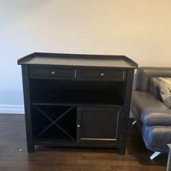 Pottery Barn Distressed Black Bar 