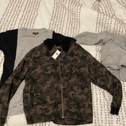 Mens Zanerobe Camo jacket 