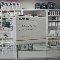 Tamron 11-20mm F2.8 (For Sony APS-C)