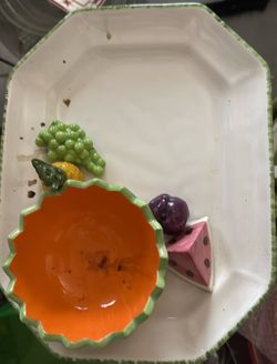 Fruit pale ceramic