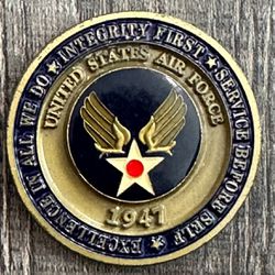 United States Air Force Airman Military Challenge Coin