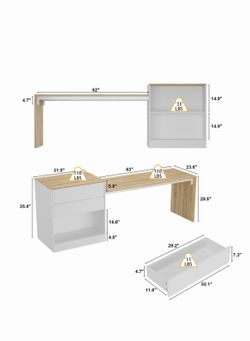 Kitchen island table with 4 chairs included