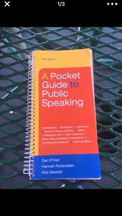 Public speaking book