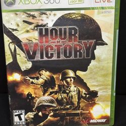 Hour Of Victory  Game -  CIB -  XBOX 360 