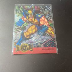 1995 Marvel Metal Blaster - Wolverine #18