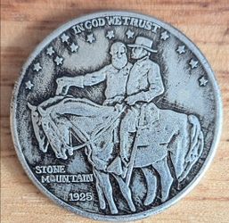 1925 Stone Mountain Commemorative Half Dollar Coin