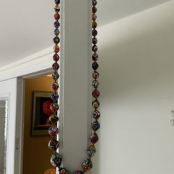 Vintage Moretti Murano Beaded Necklace – 1930s–1940s Italian Art Glass - $100 (Sarasota)