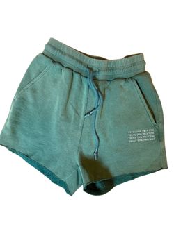Survival Clothing's "Made With Care" Marina Green shorts trust the process Sz XS