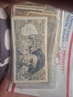 50 francs  banknote 1988