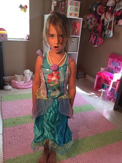 Ariel Halloween Outfit (4-6)