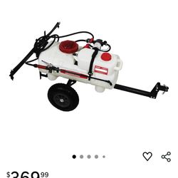 15 Gallon Behind Tow Spot Sprayer with Water/Concentration Tank