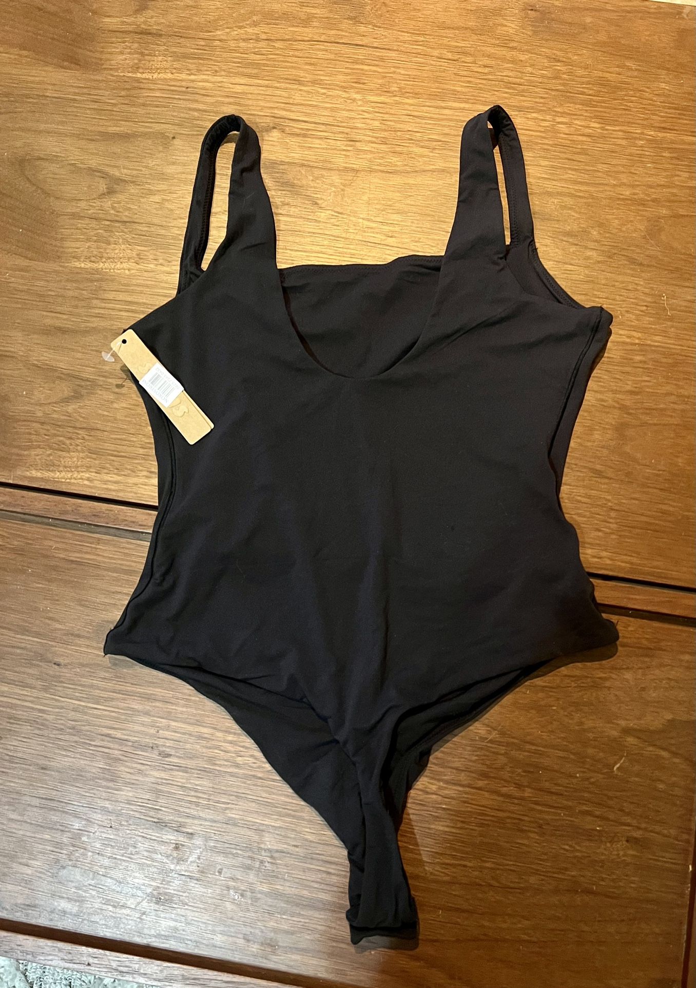 Nordstrom Skims Fits Everybody Square Neck Sleeveless Bodysuit