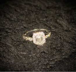 14k white gold wedding ring