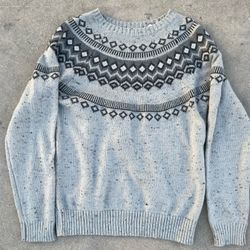 Grey Knitted Sweater