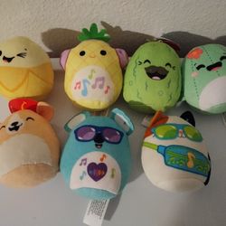 McDonald's Squishmallow Mini Plushies 