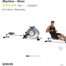 Sunny Rowing Machine