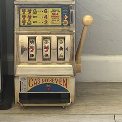 Japanese slot machine piggy bank