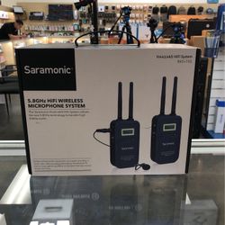Saramonic 5.8Ghz HiFi Wireless Mic System