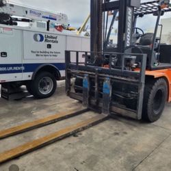 2020 Doosan D90S-7 - 18,850# Warehouse Forklift 
