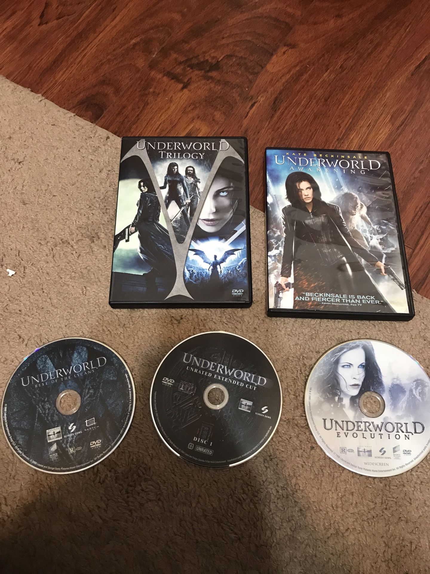 Underworld dvds