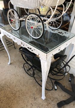 Cast iron table