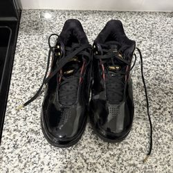 Nike LeBron NXXT Gen AMPD "Black/University Red/Metallic Gold"  Sz 13