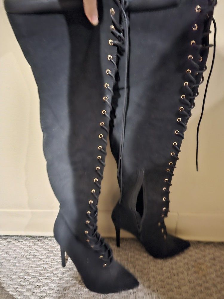 Thigh High Hell Boots