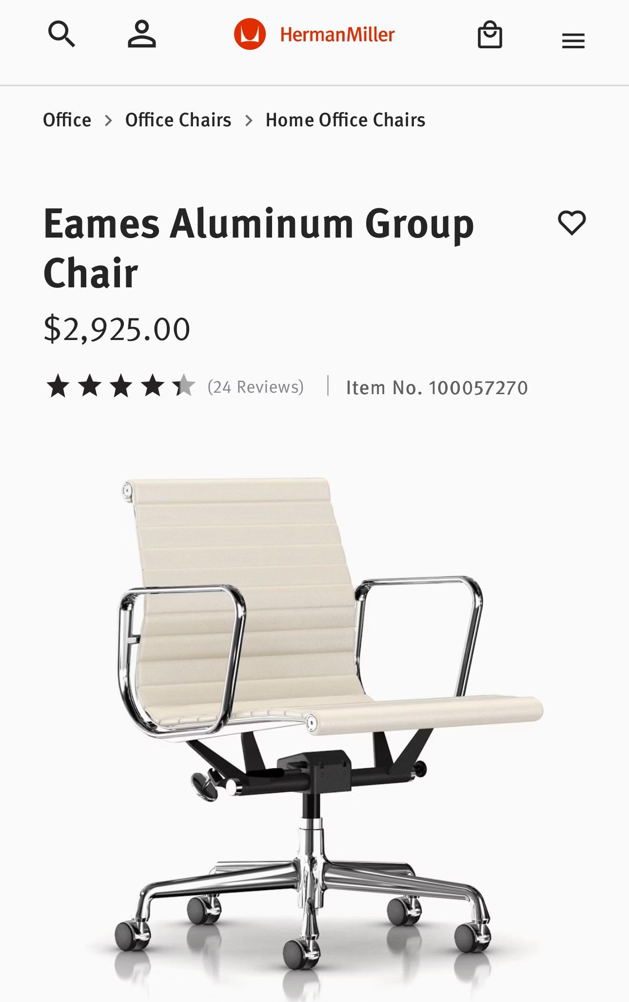 Eames Management Chairs Aluminum Group