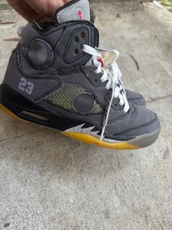 Jordan 5 Off White, Size 7.5